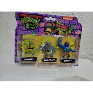 Teenage Mutant Ninja Turtles Mutant Mayhem Leonardo RockySteady Superfly